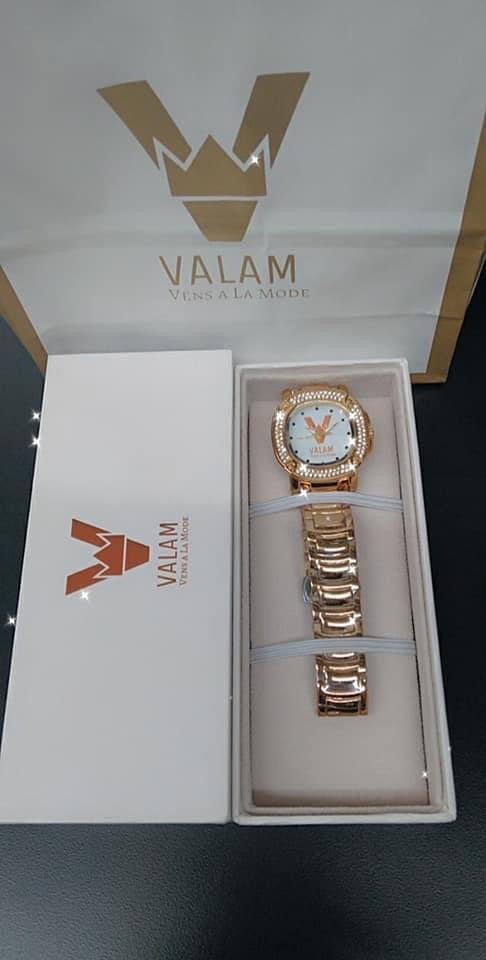 VALAM DESIGNER GOLD WATCH WOMEN